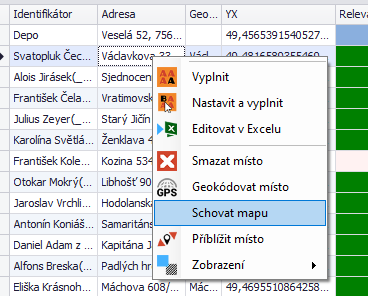 TAS TASHA SNADNO A RYCHLE Nejastji problemy Tlaitko Mista Stale ervene tlaitko Aktualizovat55.png